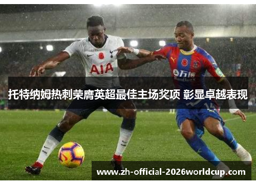 托特纳姆热刺荣膺英超最佳主场奖项 彰显卓越表现